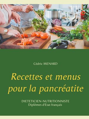 cover image of Recettes et menus pour la pancréatite